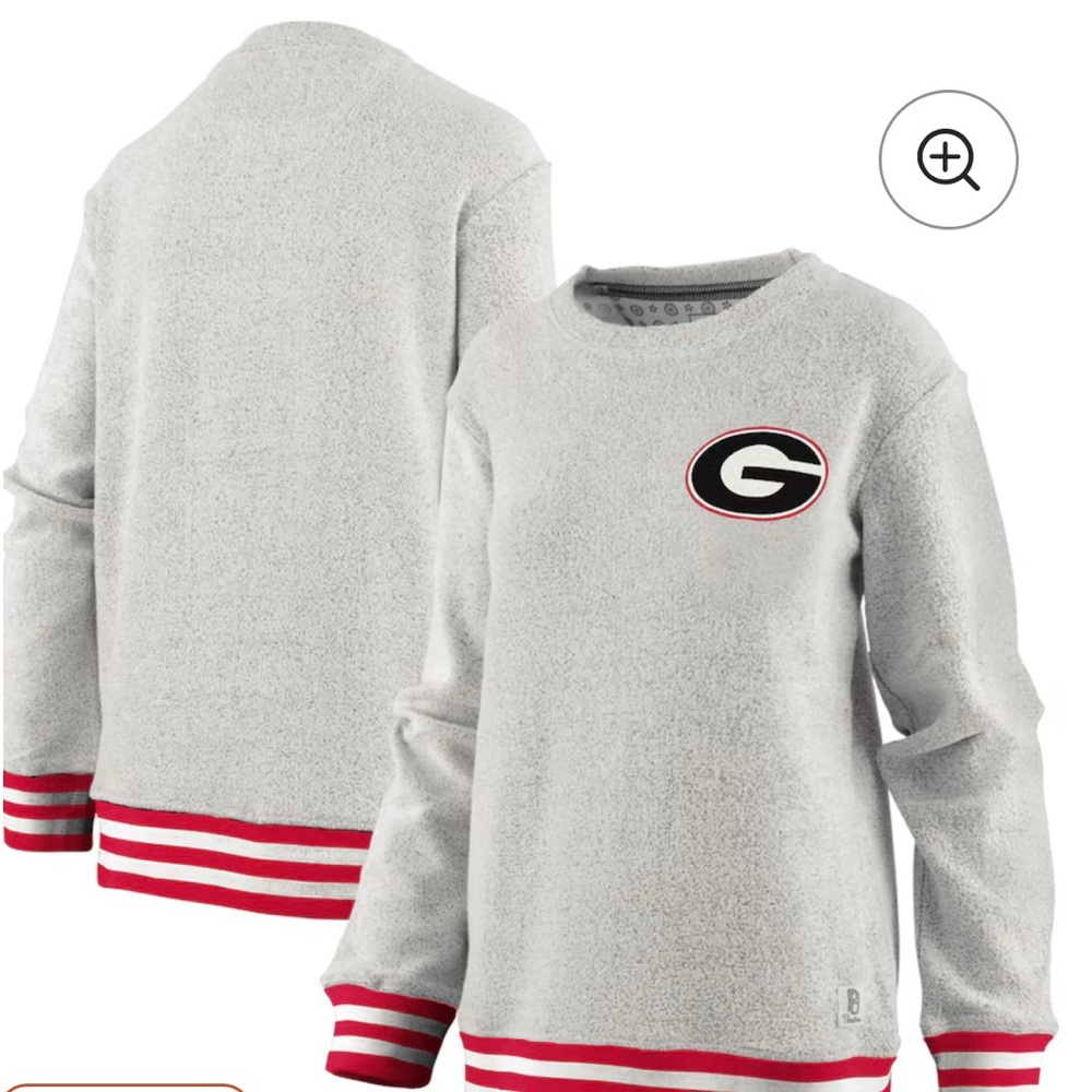 Women's  Georgia Bulldogs Crew Sweatshirt